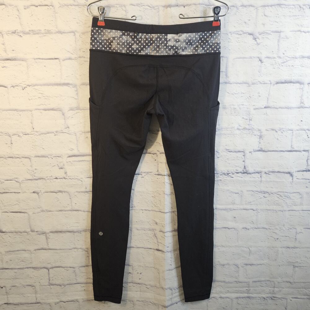 Lululemon Speed Tight II Tights Women’s Size 8 Black Full On Luxtreme - Picture 4 of 7